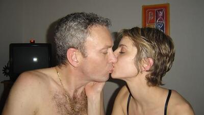 Swinger couple at a party 1