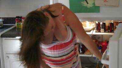 Chubby Erin is insatiable for her hubbys dick everywhere 2