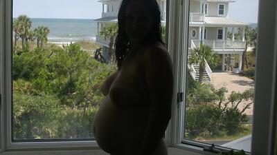 Chubby Erin is insatiable for her hubbys dick everywhere 5