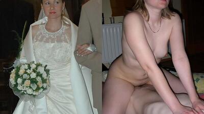Nudes and sex pics of slutty bride